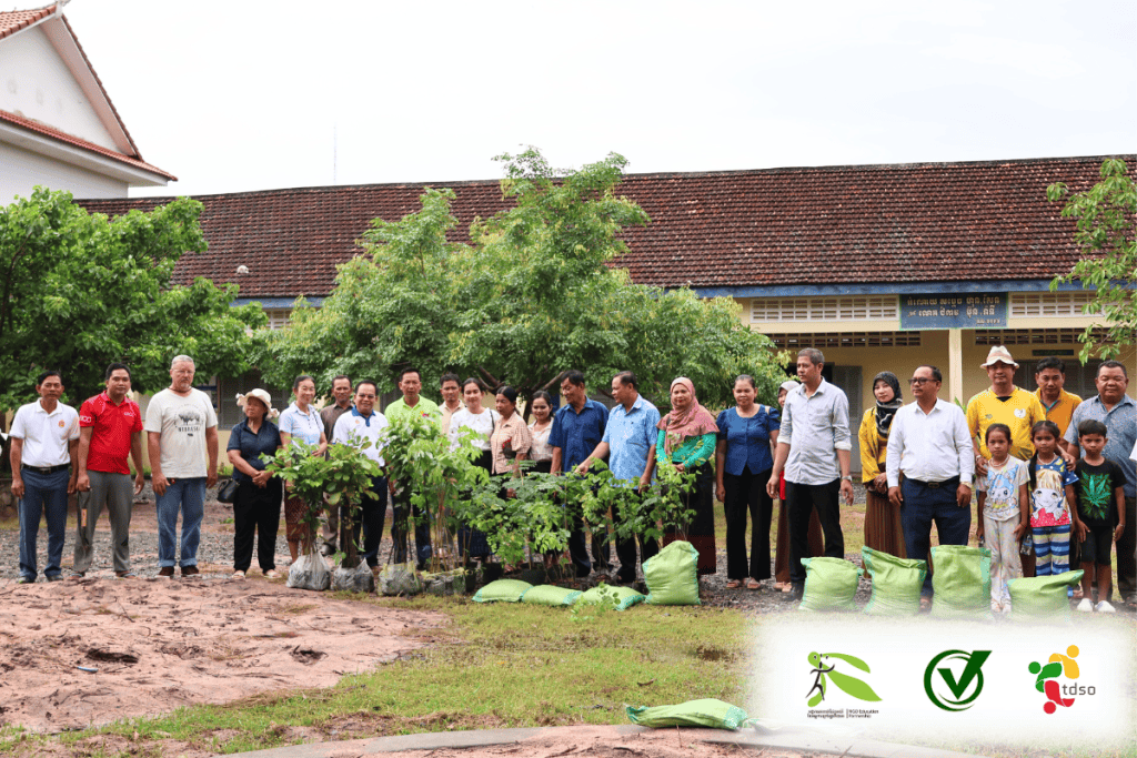 TDSO Planting trees for environmental education and community support.