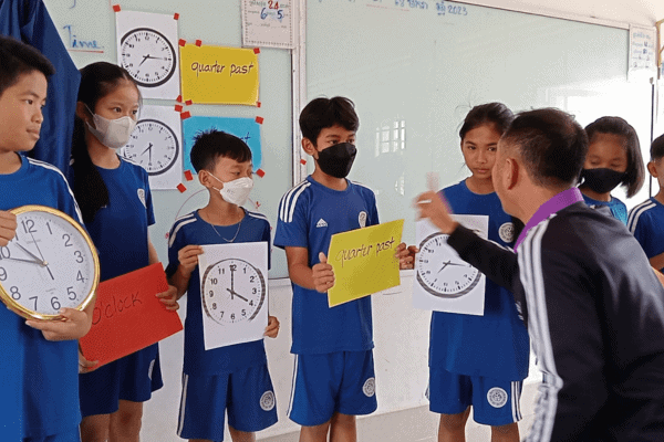TDSO Cambodian Students in a Communicative Language Class (CLT)