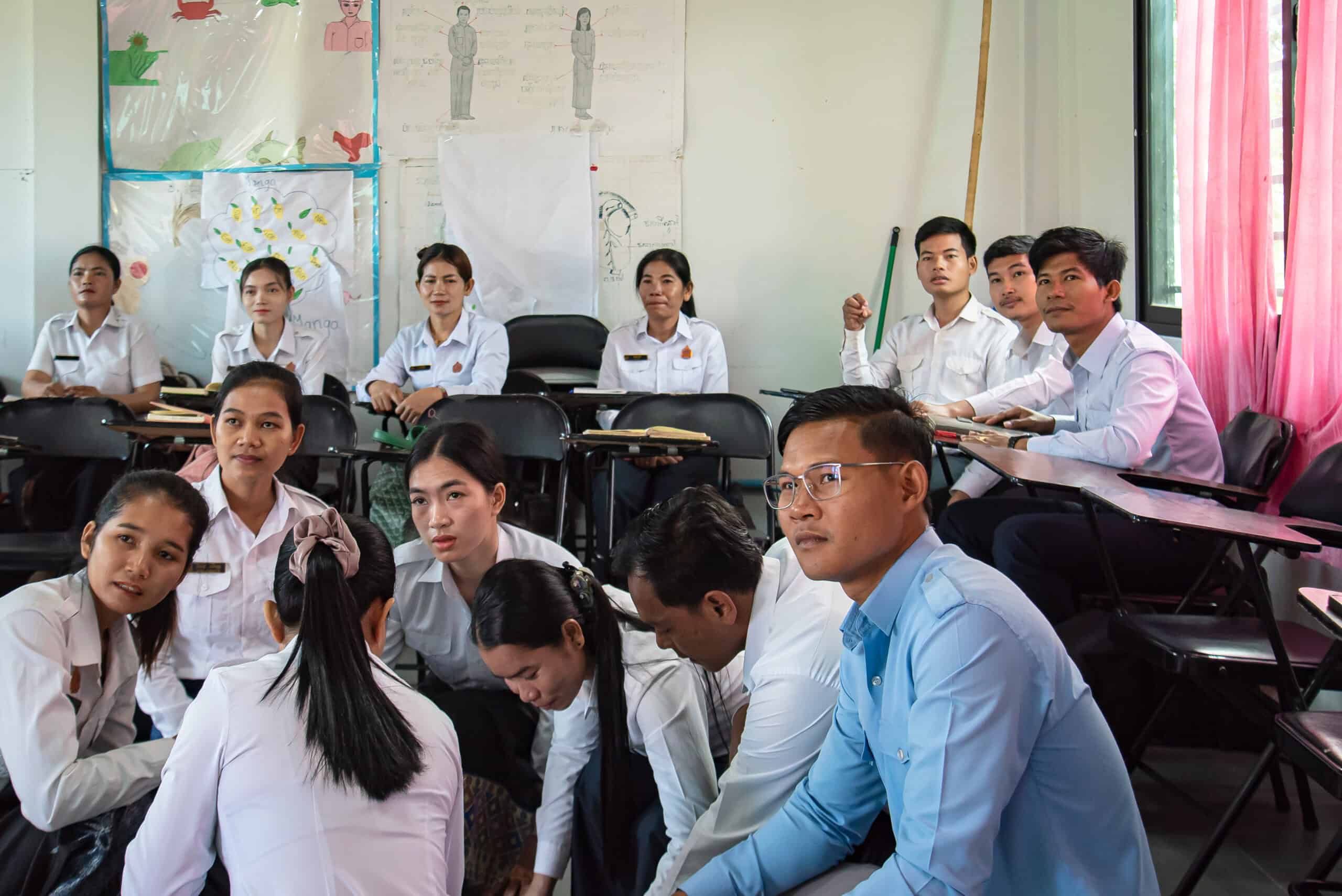 TDSO Teachers during a CLT workshop in Cambodia