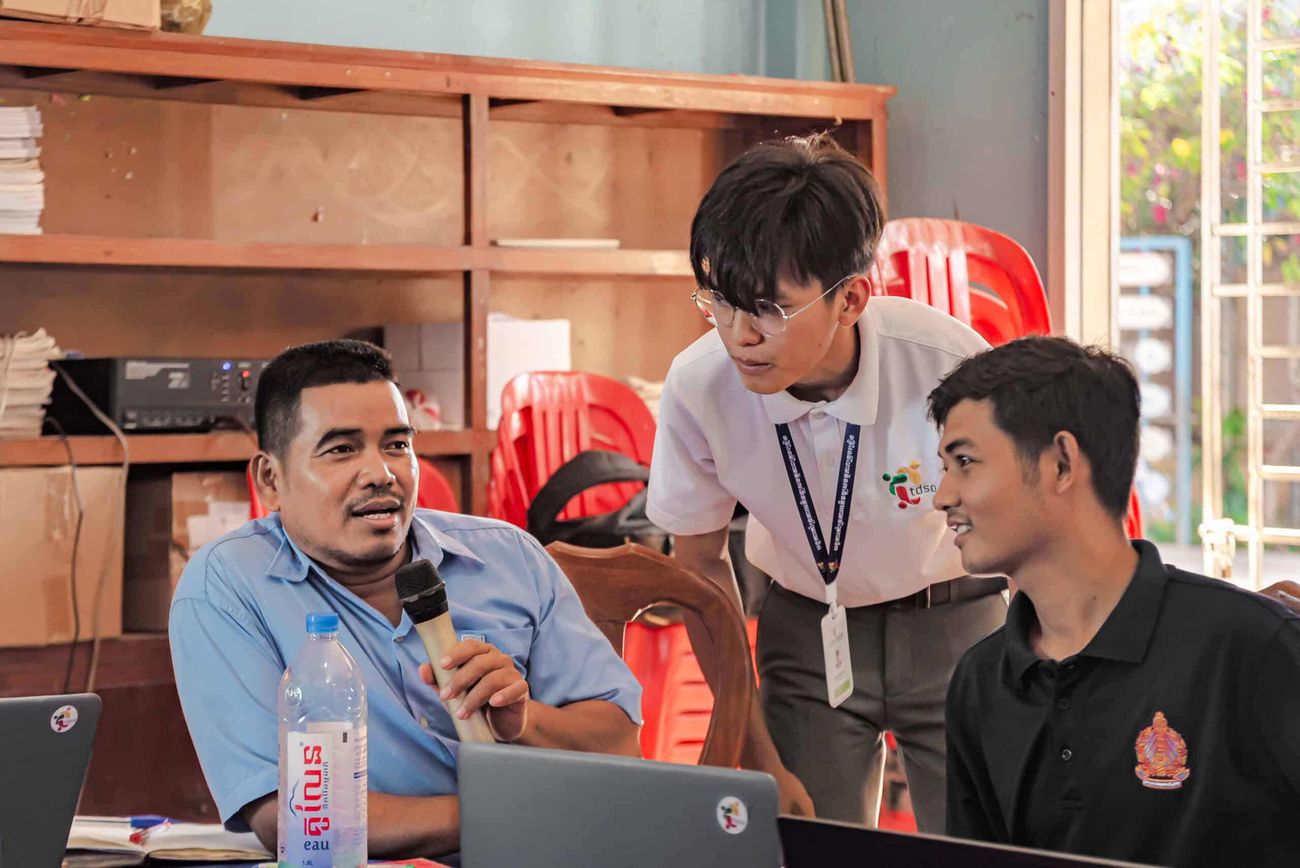 TDSO Teacher Training in Cambodia for educational development.