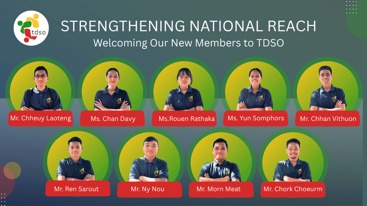 TDSO Welcoming Our New Members to team.