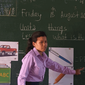 TDSO Teacher training session at TDSO classroom focusing on educational development and support in Nigeri.