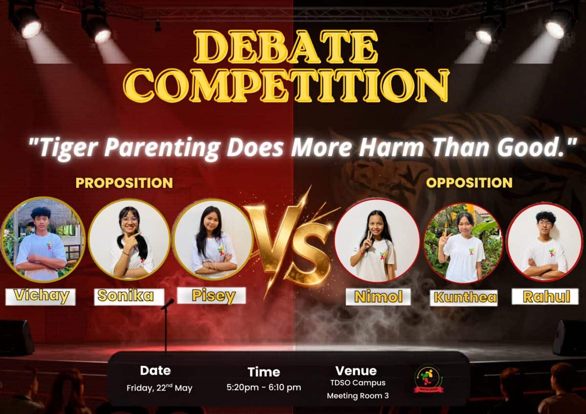 TDSO Mock Debate Competition Showcases Student Confidence and Active Learning at the TDSO Practice School