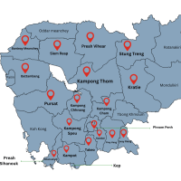 TDSO TEIs (Teacher Education Institutions0 in Cambodia